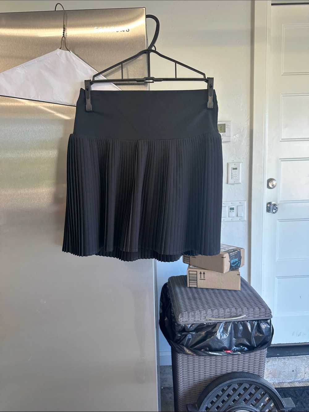 JoyLab Black Pleated Mini Skirt